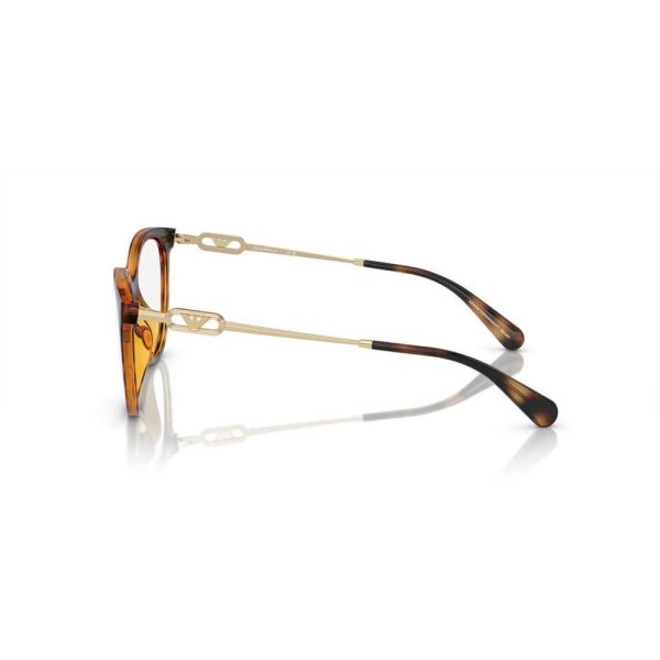 EMPORIO ARMANI EA4213U 50261W 53 C/O - Sheet full EMPORIO ARMANI Havana Cateye - Image 3