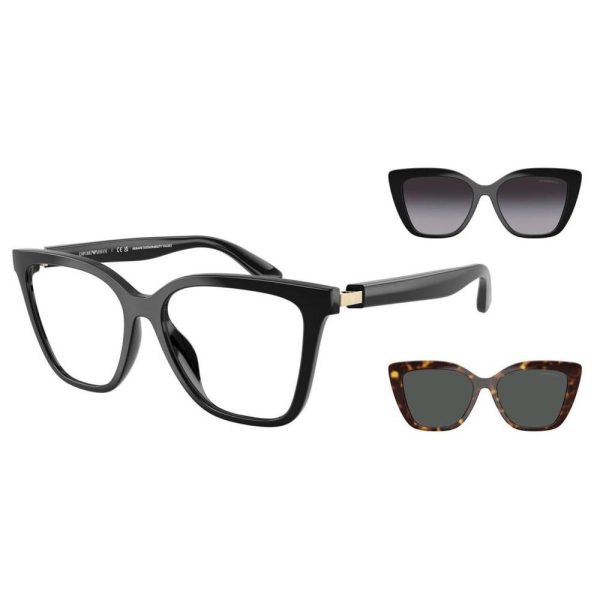 EMPORIO ARMANI EA4254U 50171W 52 C/O - Sheet full EMPORIO ARMANI Black Ladies - Image 3