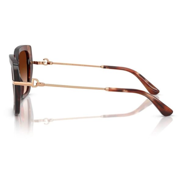 DOLCE & GABBANA DG4474 322274 53 - METAL SHEET DOLCE&GABBANA Havana Ladies - Image 3